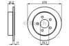 BOSCH 0 986 478 487 Brake Disc